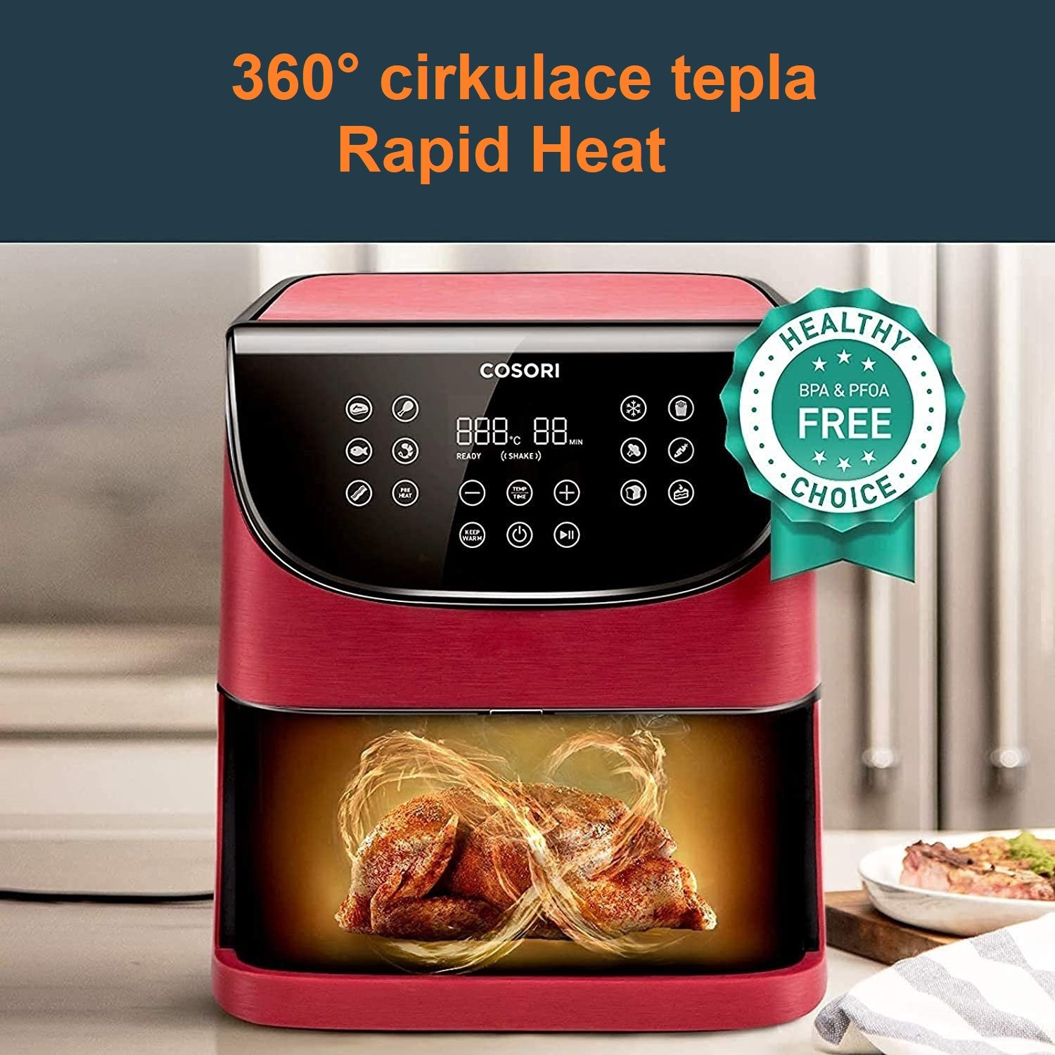 Technológia RAPID 360° HEAT CIRCULATION